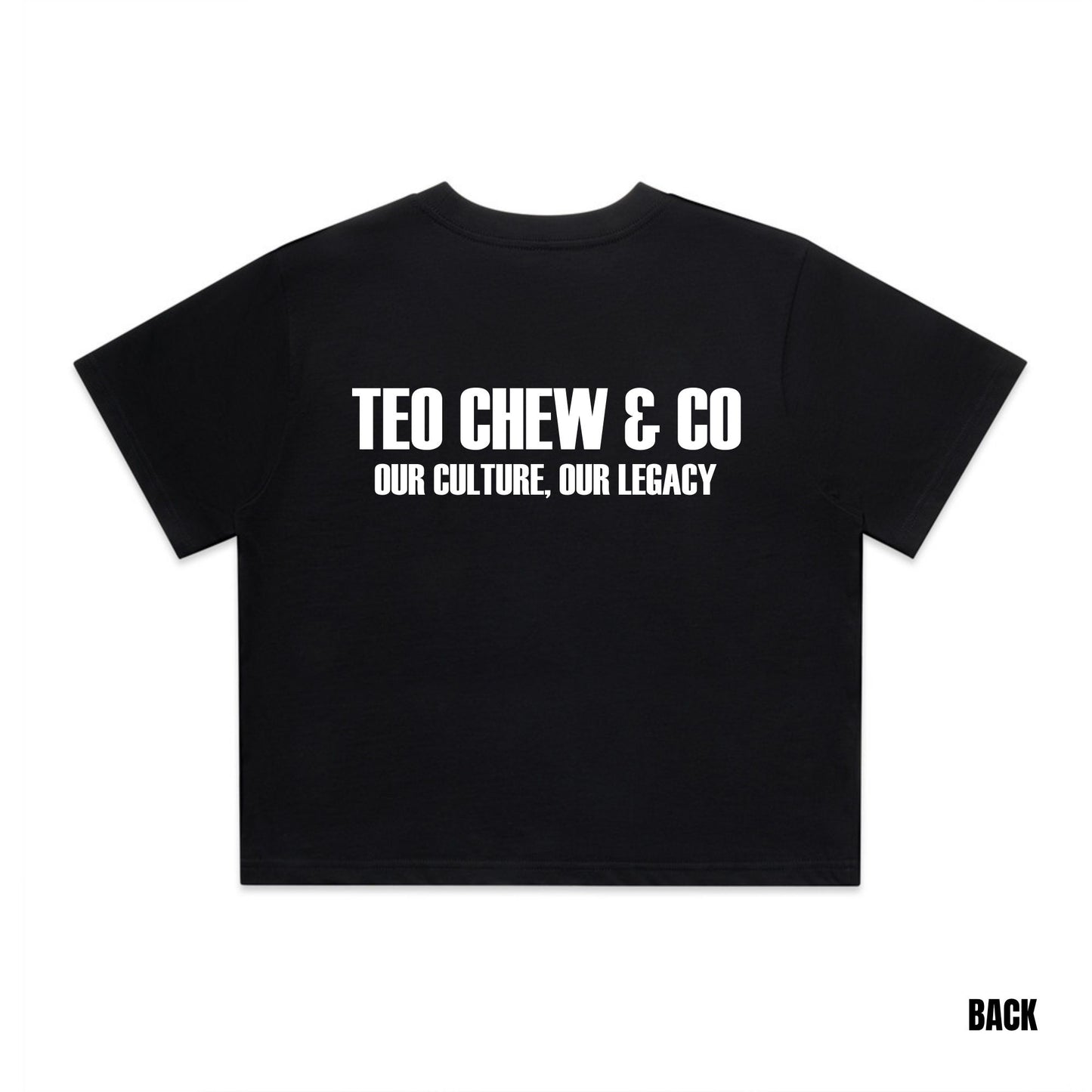 Women's Teo Chew & Co Crop Tee