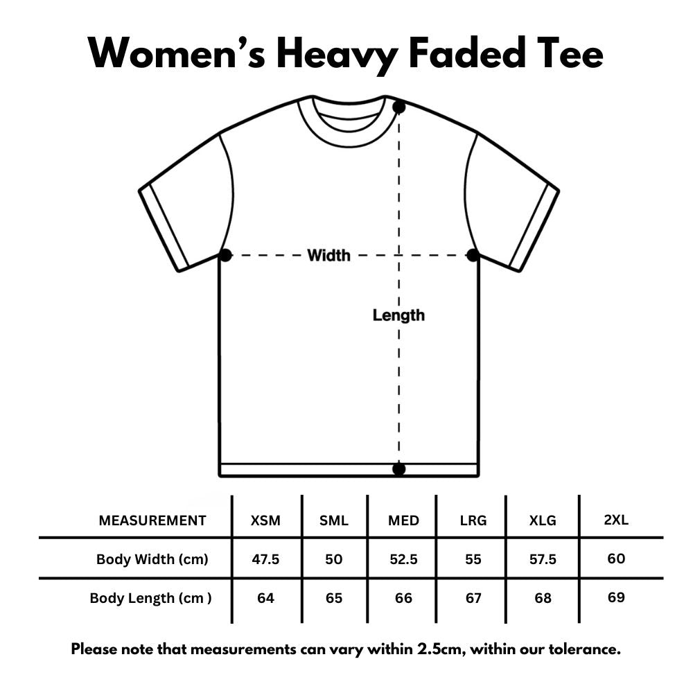 Women’s 潮州 Faded Tee