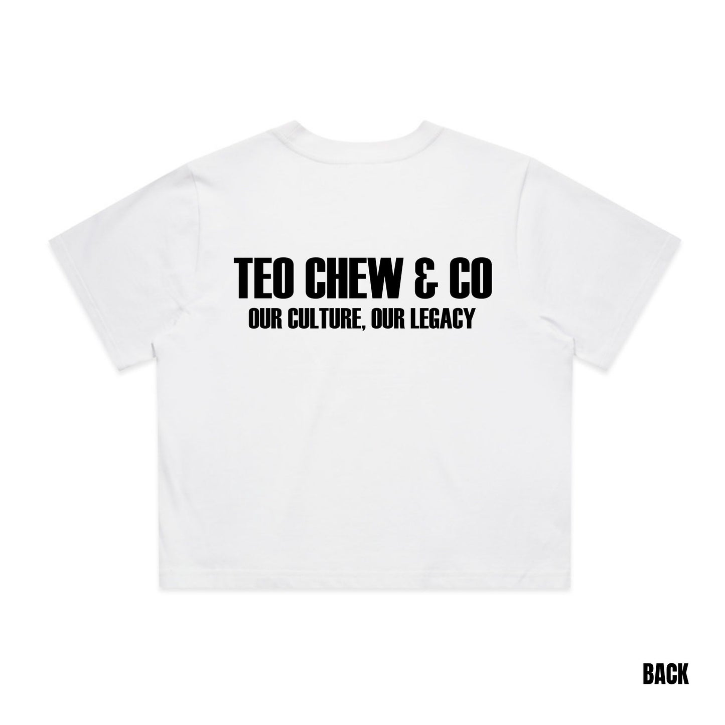 Women's Teo Chew & Co Crop Tee